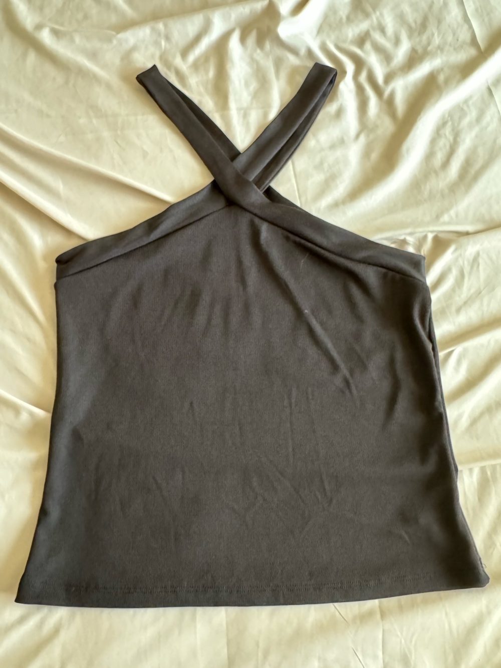 Black Cross-Strap Camisole